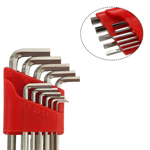 Supply Hardware Tools Medium Length Matte Hexagonal <b>Socket</b> Wrench Set for L-shaped Wrench with Imperial Metric <b>Screws</b> - Product Image 6