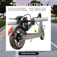 Trottinette électrique pour adultes, pliable, trottinette électrique de banlieue, batterie au lithium 36V, vitesse de 25 km/h, pneu solide en nid d'abeille, étanche IP54
