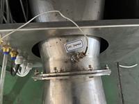 Séchoir à lit fluidisé vertical en acier inoxydable pour feuilles de thé, poudres, herbes, engrais et légumineuses