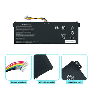 AC14B18J แบตเตอรี่แล็ปท็อปสำหรับ <span class=keywords><strong>ACER</strong></span> Chromebook 11 CB3-111 13 <span class=keywords><strong>CB5</strong></span>-<span class=keywords><strong>311</strong></span>สำหรับ Aspire V3-111 V5-122 V5-132 E3-111 11.4V 3150mAh - Product Image 2