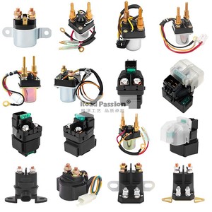 Relais de démarreur de moto 12V pour tous les modèles, couleur noire, relais de haute qualité - Product Image 2