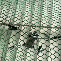 Redes de Seguridad Ignífugas para Drones, Malla Protectora para UAV, Hechas de Plástico PE