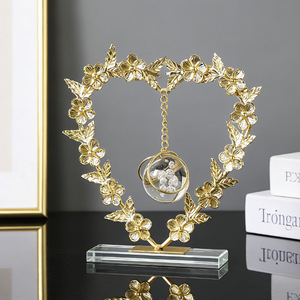 Mueble para TV de Estilo Nórdico Minimalista, Decoración con Bola de Cristal para Sala de Estar, Bola de Cristal, Artesanía en Metal - Product Image 5