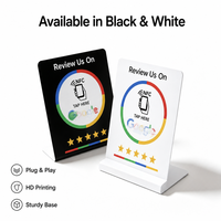 Carte de visite NFC personnalisée, autocollant de table, panneau de menu avec code QR, panneau sur pied, puce 213, pour programme de fidélité de restaurant