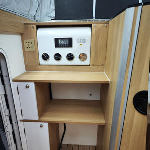 Camper léger pour pick-up 4x4 à plateau court de 6 pieds, en fibre de verre, coulissant, pour tente moderne, personnalisé, à vendre - Product Image 5