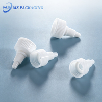 Vente d'usine Bouchon à visser en plastique 24 mm Bouchon compte-gouttes pour bocaux et bouteilles Disponible en tailles 18 mm et 20 mm Matière PP