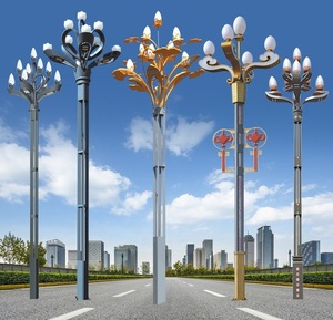 เสาไฟถนนแมกโนเลียจีนขนาด <span class=keywords><strong>12</strong></span> ม. 15 ม. 18 ม. 20 ม. แบบกำหนดเองได้ - Product Image 1