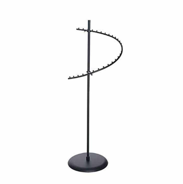 Vertical Textured Matte Black 29 Ball Spiral Clothes Rack Alibaba