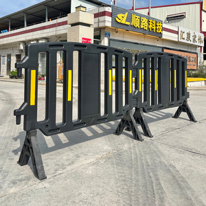 Barrera de Tráfico de Plástico HDPE de 1500*1000 mm Moldeada por Soplado, Barrera de Seguridad Temporal para Control de Multitudes - Product Image 6