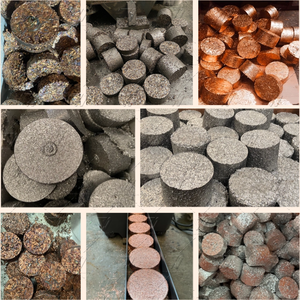 <strong>Mini</strong> Metal Shavings Press Cast Iron Scrap Steel Dust Briquette Compact Machine - Product Image 4