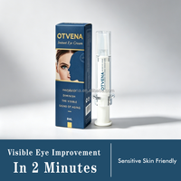 OTVENA Crème Contour des Yeux Anti-Âge Professionnelle Revitalisante Avancée aux Peptides, Action Rapide Anti-Cernes et Anti-Rides pour Soin Quotidien