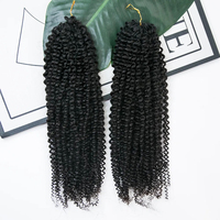 Extensiones de Cabello Humano Brasileño Virgen 15A SDD para Crochet, 100g, para Trenzas, Sin Trama, Venta de Fábrica