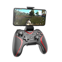 Mando de Juego con Barra de Iluminación RGB de Neón con Controlador BT para PC, iPhone, Android, para PS4, para PS3, para Jugadores