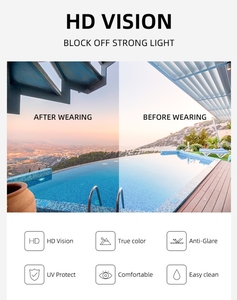 Lunettes de soleil polarisées pour hommes, légères, de luxe, pour la conduite, le cyclisme, les sports, la mode, protection UV, essentielles pour l'extérieur - Product Image 3