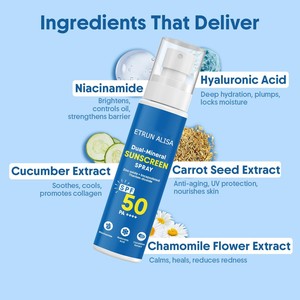 <span class=keywords><strong>Spray</strong></span> <span class=keywords><strong>Solare</strong></span> Minerale Doppio SPF <span class=keywords><strong>50</strong></span> Testato In Vivo, <span class=keywords><strong>Protezione</strong></span> ad Ampio Spettro, Assorbimento Rapido e Leggero, <span class=keywords><strong>Protezione</strong></span> <span class=keywords><strong>Solare</strong></span> per Viso e Corpo - Product Image 6