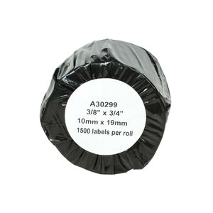 3/8 "x3/4" labelwriter tự dính đồ trang sức nhiệt 10mm x 19mm 1500 PCS Giá tag 2-up Dymo 30299 tương thích Nhãn - Product Image 1