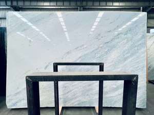 Elegant Natural Polished Crystal <strong>Blue</strong> <strong>Marble</strong> <strong>Countertop</strong> and Kitchen Island - Product Image 4