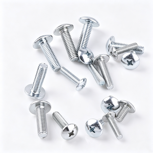 Tornillo de máquina Phillips de cabeza truss TM de acero al carbono de alta calidad, galvanizado en zinc, disponible en varios tamaños - Product Image 3
