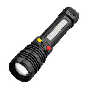 <b>Led</b> <b>Flashlight</b> Rechargeable 1200mah Multi Color Signal Light For Hiking Camping Emergency Search Rescue - Product Image 2