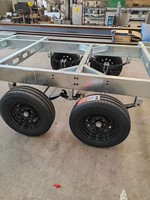 Remorque hydraulique personnalisable Skyacross pour voiture, 3 tonnes, à plateau bas inclinable, tandem, avec treuil de 12 000 lb, à vendre