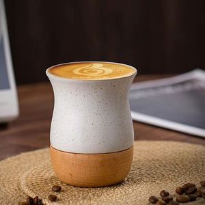 แก้วกาแฟและชาพอร์ซเลนลายมาการองแบบด้าน พร้อมฐานไม้ สไตล์อาหรับเอมิเรตส์  รับสกรีนโลโก้  ลดราคาพิเศษ - Product Image 4