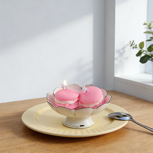 Velas Aromáticas de Cera de Soja con Forma de Macaron Coloridas, Lindos Regalos Hechos a Mano para Decoración del Hogar, Días Festivos, Acción de Gracias, Bodas, Cumpleaños y Fiestas - Product Image 5