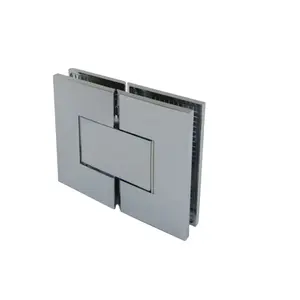 Vite invisibile per impieghi gravosi in ottone regolabile Everstrong <span class=keywords><strong>cerniera</strong></span> per doccia a posizione Zero da vetro a vetro da 180 gradi <span class=keywords><strong>con</strong></span> coperchio. - Product Image 1