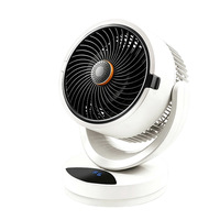 Ventilateur de bureau multifonctionnel transfrontalier à refroidissement par glace, rechargeable par USB, avec télécommande intelligente, moteur BLDC 6 vitesses