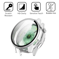 Étui en verre trempé GT 7 pour Huawei Watch GT7 46 mm, protection d'écran, coque rigide en PC pour Huawei Watch GT6 41 mm