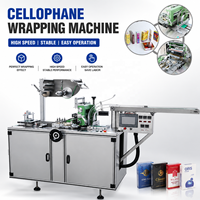 Machine d'emballage automatique électrique pour boîtes de savon en cellophane, facile à utiliser