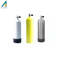 Alsafe 11L 200bar Cylindre de plongée en aluminium Nitrox Réservoir de plongée SafeAir Bottle Équipement de plongée
