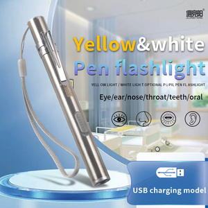 Mini Linterna Recargable USB de Alta Luminosidad, Linterna Médica Portátil para Enfermeras, Médicos, Otorrinolaringólogos y Revisión de Pupilas - Product Image 6