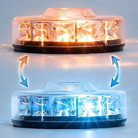 Zweifarbige 3-Watt-LED-Warnleuchte BL107 Rot Blau Gelb Weiß Grün mit Blitzmustern