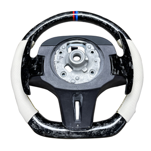 <span class=keywords><strong>Volante</strong></span> <span class=keywords><strong>deportivo</strong></span> de grano forjado <span class=keywords><strong>para</strong></span> BMW, serie 1, Serie 2, Serie 3, serie 118d, M3, con diseño de grano forjado en la parte superior de la pantalla, <span class=keywords><strong>para</strong></span> BMW - Product Image 2