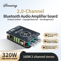Module d'amplificateur BT YS-1602T 320W, amplificateur stéréo Hi-Fi 2 canaux, contrôle indépendant du volume des aigus et des basses pour home cinéma
