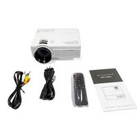 Mini Proyector Portátil 1080P, 150 ANSI Lúmenes LCD LED HIFI, Compatible con 4K 1000:1 para Cine en Casa Interior y Exterior