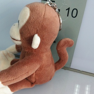 الأعلى مبيعًا قلادة دمية قطيفة صغيرة لطيفة باللون البني من القطيفة للأطفال - Product Image 2