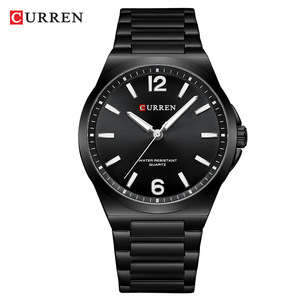 CURREN 8493 Men's Quartz Watch 3ATM Waterproof Steel Strap Wristwatch Fashion Luminous Gift <b>Clock</b> Reloj Hombre - Product Image 6