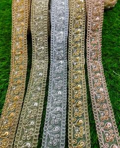 Tela de Encaje Floral Jarkhand Choksi Elegante y de Alta Venta para Textiles del Hogar, Ropa, Decoraciones de Boda, Manualidades - Precio al por Mayor - Product Image 1