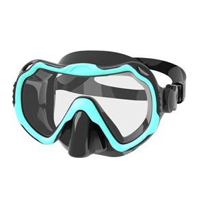 Máscara <span class=keywords><strong>de</strong></span> Buceo con Doble Lente Antivaho para Niños, con <span class=keywords><strong>Lentes</strong></span> <span class=keywords><strong>de</strong></span> Vidrio <span class=keywords><strong>de</strong></span> Bajo Volumen y Respiración Fácil para Buceo Libre y Deportes Acuáticos - Product Image 5