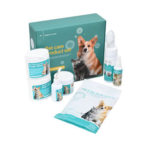Kit de Soin Complet En Gros pour Animaux de Compagnie : Lingettes Nettoyantes Naturelles et Sûres pour Dents, Oreilles, Yeux de Chiens et Chats - Product Image 4