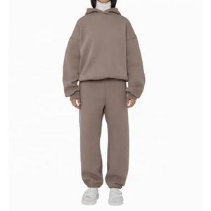 Ensemble de survêtement pour homme en gros, ensemble de sweat-shirts et de pantalons de survêtement pour homme, ensemble de sweat-shirts et de pantalons de survêtement en polaire pour homme - Product Image 6