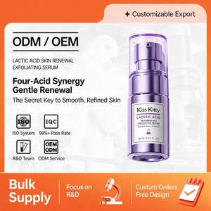 Suero Exfoliante Renovador de la Piel con Ácido Láctico, Vegano, Sin Fragancia, Esencia para el Cuidado Facial para Mujeres, 20 ml - Product Image 2