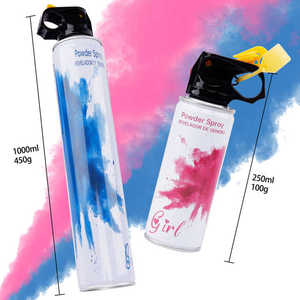 Giới tính tiết lộ Bình xịt bột màu xanh và hồng bình xịt bột màu bột ngô - Product Image 5