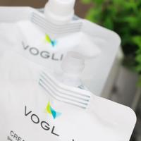 Pochette souple personnalisée avec bec verseur pour crème 140 ml – Emballage liquide anti-humidité avec bec verseur