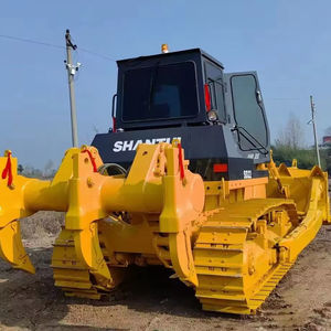 Bulldozer sur chenilles Shantui SD22 2022 d'occasion, équipement de terrassement et de construction avec moteur et boîte de vitesses, capacité de bulldozing de 6,4 m - Product Image 3