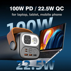 Power Bank High Capacity 60000mAh 100W Two-Way <b>Fast</b> Charging USB-<b>C</b> Output with LED Display Camping Light for Laptop Smartphone - Product Image 5