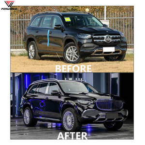 Kit de carrocería de rejilla de parachoques trasero de parachoques delantero de coche de fuente de fabricación para Mercedes Benz <span class=keywords><strong>GLS</strong></span> X167 2020 + a Maybach - Product Image 2