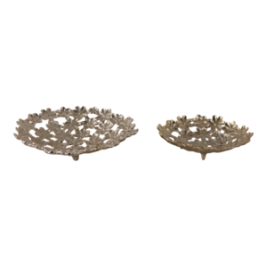 Elegante set di 2 ciotole decorative a forma di fiore per centrotavola domestico - Product Image 1