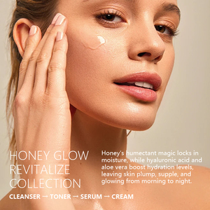 Set <span class=keywords><strong>de</strong></span> Cuidado Facial con Miel <span class=keywords><strong>de</strong></span> Manuka OEM, Gel Limpiador y Tónico, Tratamiento Antibacterial <span class=keywords><strong>para</strong></span> el Acné, Hidratación Profunda, Luminosidad Durante Todo el Día, <span class=keywords><strong>Para</strong></span> Todo Tipo <span class=keywords><strong>de</strong></span> <span class=keywords><strong>Piel</strong></span> - Product Image 6